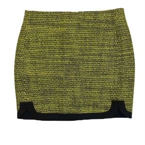 J Crew Tweed Shirttail Skirt Size 2